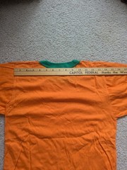 Dead Stock Never Used Single Stitches Russell 70s vintage XS Ringer t shirt USA