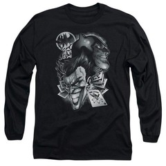Batman Archenemies Licensed Adult Unisex Long Sleeve T-Shirt SM-3X