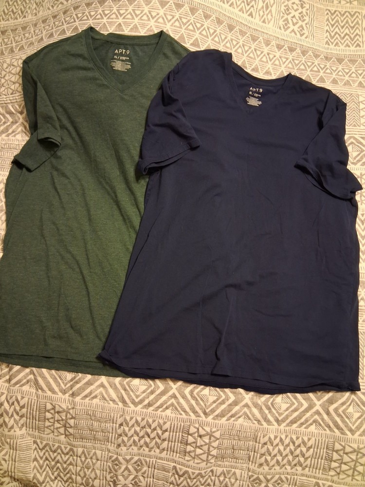 Apt. 9 Tee Shirts Lot of 2 XL Premier Flex