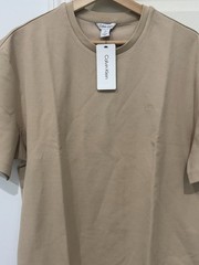 New With Tag! Calvin Klein Men’s Micro Waffle T-Shirt,Black,Blue, Tan
