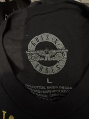 Official Guns N Roses 2023 North America Tour Shirt Size Large L New