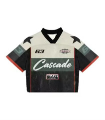 Y2K Short Sleeve T-Shirt Harajuku Hip Hop Fashion Jersey Men Streetwear Vintage