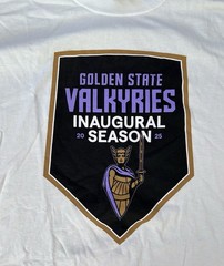 Golden State Valkyries WNBA 2025 T-Shirt ~ XL ~ Jewish Community Night