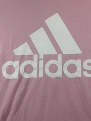 Adidas Originals Men Essentials Trefoil Tee Pink White KE6961 Size L NWT