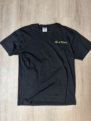 Tom of Finland Men’s Black Crew Neck Short Sleeve Embroidered Logo T-Shirt L