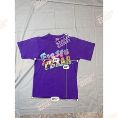 Vintage Fiesta Texas T Shirt Mens M Purple 90s Theme Park Tee USA