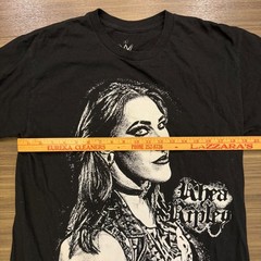 WWE Ripple Junction Rhea Ripley Double Sided Graphic T Shirt Black Mens Size L