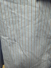 Hudson Rex Shirt Mens XL Blue Stripe Short Sleeve Button Down NWT $145 MSRP