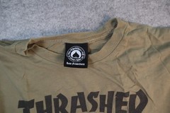 Thrasher Skateboard Magazine Shirt Olive Green Men’s Small