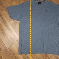 Vintage Yosemite Mist Trail T-Shirt Mens L Blue Hike Nature Outdoor Souvenir 90s