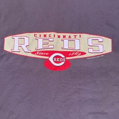 Vintage 1999 Pro Player Cincinnati Reds Baseball Graphic Tee Mens Large 90s MLB