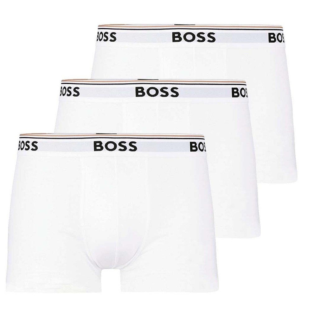 BOSS Mens Boxer Briefs Trunks Underpants Cotton Stretch 3 Pack Multipack