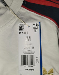 NEW MENS ADIDAS ORIGINALS 3-STRIPES CALIFORNIA TEE SHIRT ~SIZE MEDIUM #IY4865