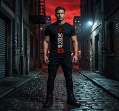 T-Shirt To Match Jordan 12 Bloodline Sneakers – Heel Tab Sneaker Tee