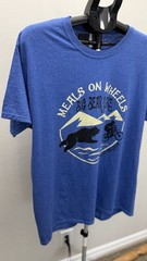 Fruit of the Loom Meals on Wheels Big Bear Lake California Graphic T-Shirt Large