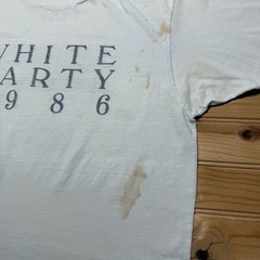 Vintage 1986 Rich’s White Party Houston Nightclub Souvenir T-Shirt USA – Large