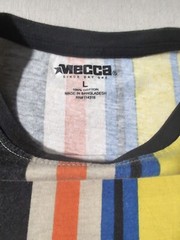 Y2K Mecca Mens XL Legend Stripped Multicolor Tshirt