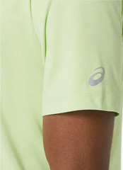 ASICS MEN’S SHORT SLEEVE HTHR TECH TOP Lime Green Heather 3XL