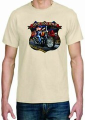 Adult DryBlend® T-Shirt – ( GO’IN HOG WILD – BIKER / CHOPPER)