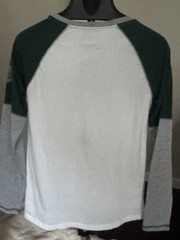 Universal Studios Harry Potter Slytherin Raglan LS Graphic Cotton Tee Men’s L