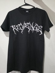 Revenge Spider Tee Black Skull Graphic Men’s Short Sleeve Cotton T-Shirt Size S