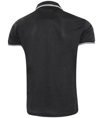 Mens Polo Shirt Cotton Pique Pocket Men Ribbed Tipping Collar PK T Shirt Summer