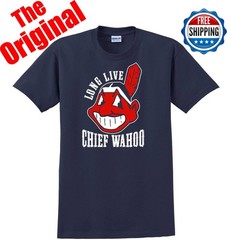 Cleveland Indians Long Live Chief Wahoo T-SHIRT THE ORIGINAL S-5XL