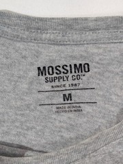 Mossimo Supply Co. Gray Crew Neck Short Sleeve T-Shirt Size M 100% Cotton