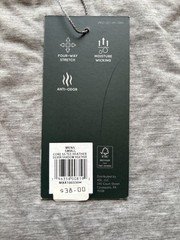 VRST Men’s Small Core Tee HEATHER GRAY, Moisture Wicking, Anti-Odor NEW w/ Tags