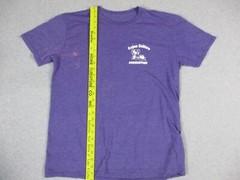 Solid Purple T-Shirt Men’s Cajun Culture White Logo No Tags Soft Material