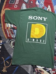 Vintage Sony D-WAVE Shirt Logo Men’s Large SONY Wireless Telecommunications