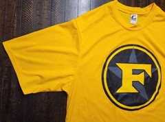 C2 Sport Five Star Mafia Shirt Mens Large Yellow