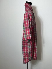 Chaps Easy Care Shirt Men Large L Tartan Plaid Short Sleeve Button