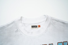 NEW Men’s RoughPlay “New York” White Rhinestone High-Quality Cottton Tee S-XL