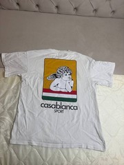 Casablanca Tennis Club Sport Angel T-Shirt White Size M Authentic
