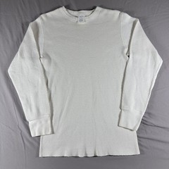 Vintage 1970s Heavyweight Cotton Military Thermal Hemingway Apparel Size Large