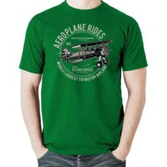 Aeroplane Planes Airplane Aircraft Plane Rides Fly Retro T Shirt Tee Gift New