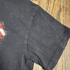 Zach Bryan Tour Merch Shirt Lightening American Flag Size Large Sun-Fade Worn In