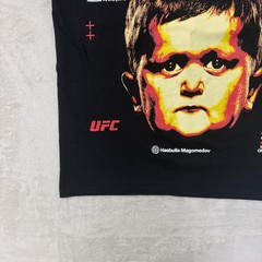UFC Hasbulla Magomedov Shirt Mens Large Black MMA Graphic Tee Vs Everybody