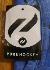Pure Hockey Classic Tee 1.0 – Royal Heather Blue – Adult Men’s Size M Medium