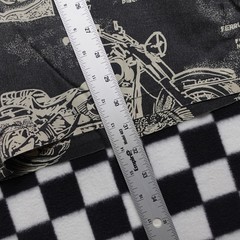 Vintage Harley Davison biker Hawaiian style all over print button up Shirt 2XL
