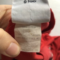 Vtg Disney Inc Red Mickey Mouse Sleepshirt T-Shirt Dress OSFM A2386