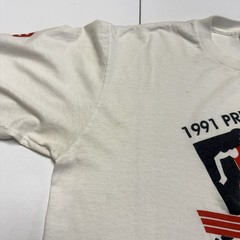 Vintage 90s Pride Run T Shirt Mens XL (Fits smaller) White Long Sleeve 1991