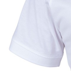 SHIMANO Short Sleeve Polo Shirt White Cotton 100% Fishing Sport Surf Casting