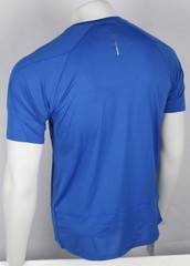 Salomon Men’s Cross Run T Shirt Short Sleeve Tee L Large Nautical Blue CI8696