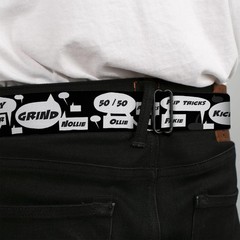 Seatbelt Belt – Skater Bubbles – 1.0″ Wide – 20-36 Inches in Length
