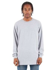 3 Pack Shaka Wear Active Long Sleeve Plain Casual Crew Neck T-Shirt SM-3X