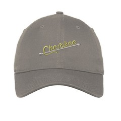 Indian Cherokee Embroidered Soft Low Profile Hat
