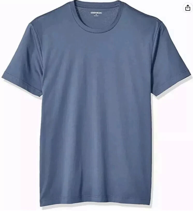 Goodthreads Men’sShort-Sleeve 100% Cotton Crewneck T-Shirt