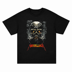 Black T-Shirt Metallica Hazmat